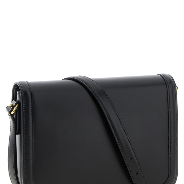 Valentino Garavani Black Calfskin Shoulder Bag