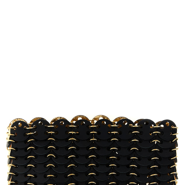 Paco Rabanne Black Calfskin Crossbody Bag