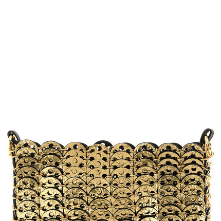 Paco Rabanne Black Calfskin Crossbody Bag