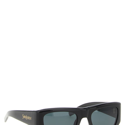 Saint Laurent Black Acetate Sunglasses