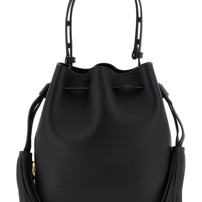 Valentino Garavani Black Calfskin Shoulder Bag