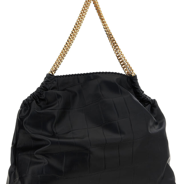 Stella McCartney Black Polyester Tote Bag
