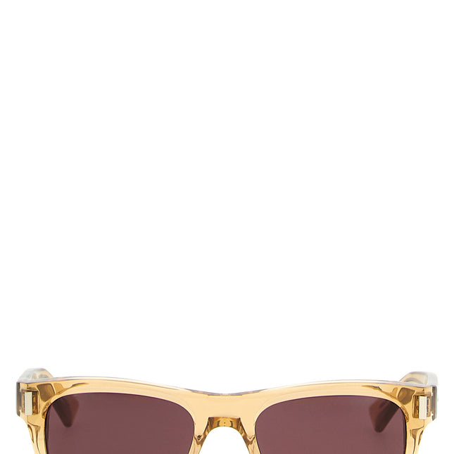 Saint Laurent Beige Acetate Sunglasses