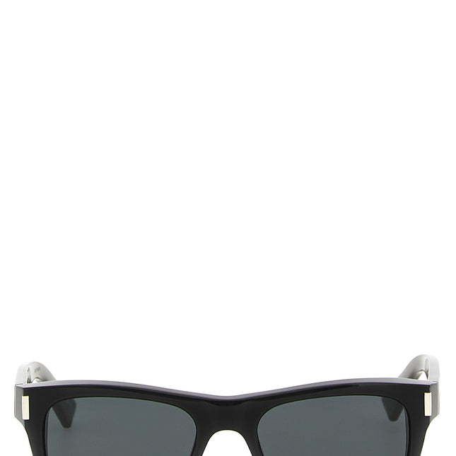 Saint Laurent Black Acetate Sunglasses