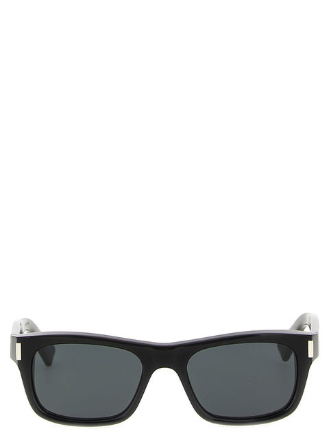 Saint Laurent Black Acetate Sunglasses