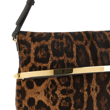Tod's Brown Calfskin Shoulder Bag