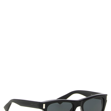 Saint Laurent Black Acetate Sunglasses