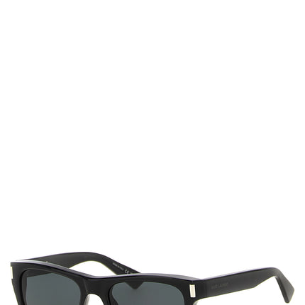 Saint Laurent Black Acetate Sunglasses