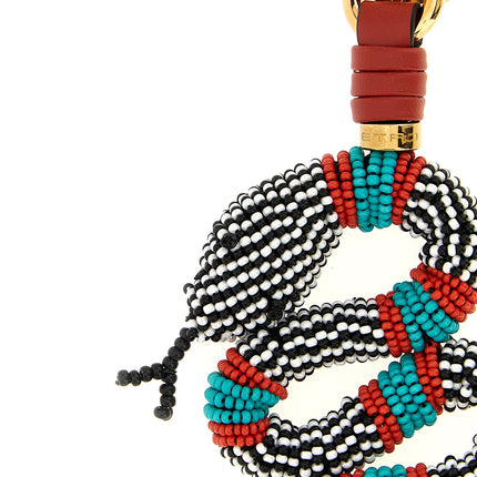Etro Multicolor Glass Keychain