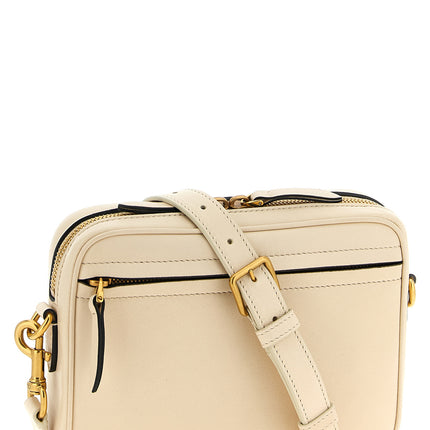 Valentino Garavani Bicolor Lamb Leather Crossbody Bag