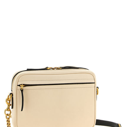 Valentino Garavani Bicolor Lamb Leather Crossbody Bag