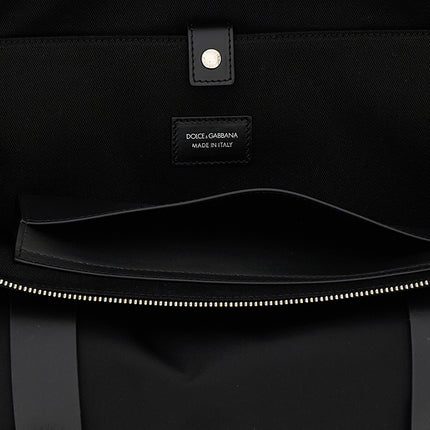 Dolce & Gabbana Black Polyamide Tote Bag
