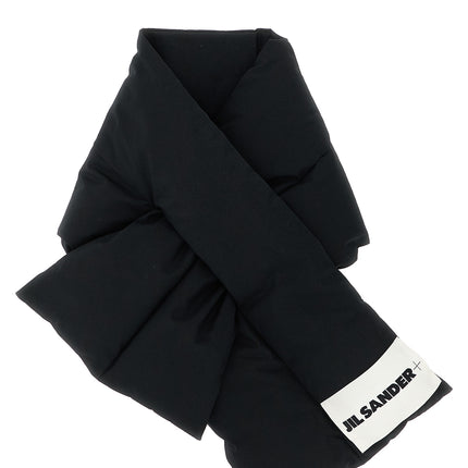 Jil Sander Black Cotton Foulard