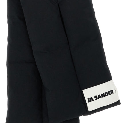 Jil Sander Black Cotton Foulard