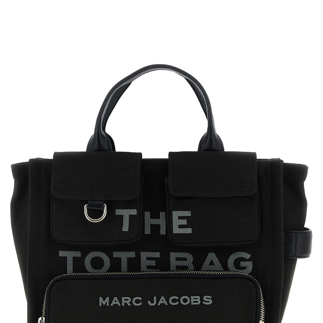 Marc Jacobs Black Cotton Handbag