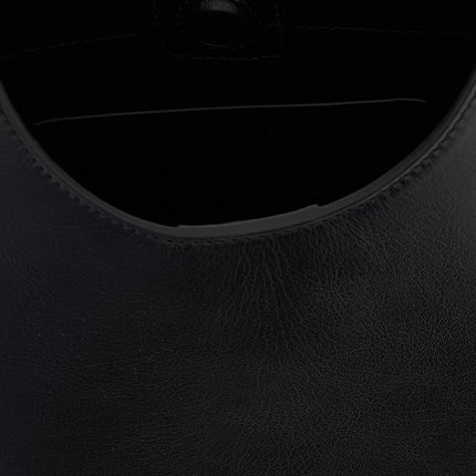Jil Sander Black Bovine Leather Shoulder Bag