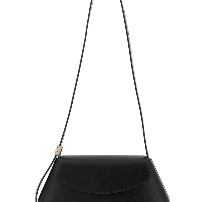 Jil Sander Black Bovine Leather Crossbody Bag