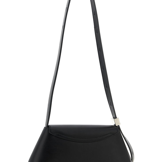 Jil Sander Black Bovine Leather Crossbody Bag
