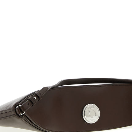 Jacquemus Brown Calfskin Shoulder Bag