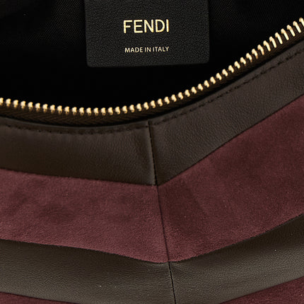 Fendi Multicolor Lamb Leather Handbag