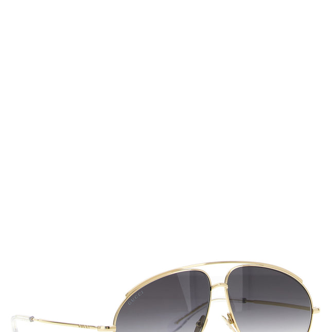 Gucci Gold Metal Sunglasses