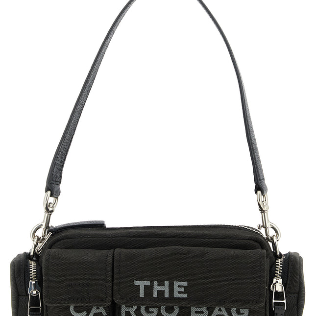 Marc Jacobs Black Cotton Shoulder Bag
