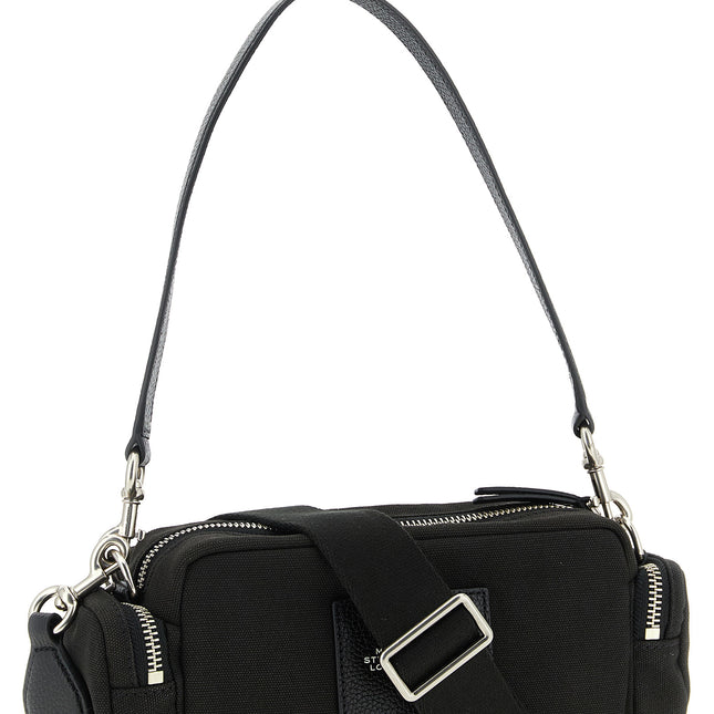Marc Jacobs Black Cotton Shoulder Bag