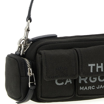 Marc Jacobs Black Cotton Shoulder Bag