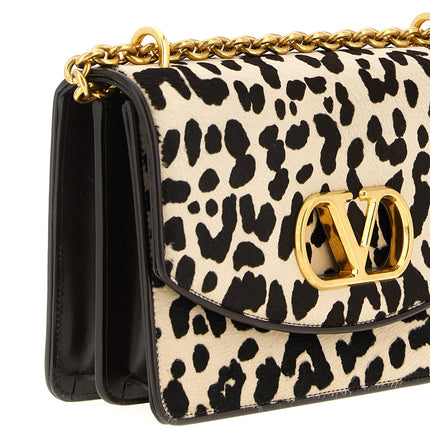 Valentino Garavani Multicolor Calfskin Shoulder Bag