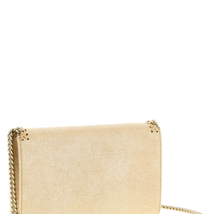 Stella McCartney Gold Polyester Cardholder