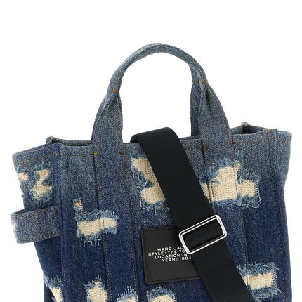 Marc Jacobs Blue Cotton Tote Bag
