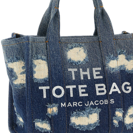 Marc Jacobs Blue Cotton Tote Bag