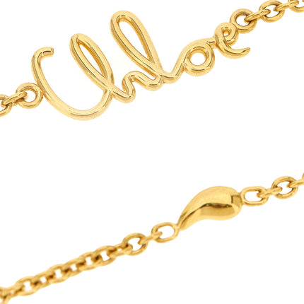 Chloé Gold Brass Sunglasses