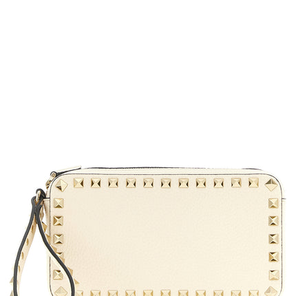 Valentino Garavani White Calfskin Clutch Bag