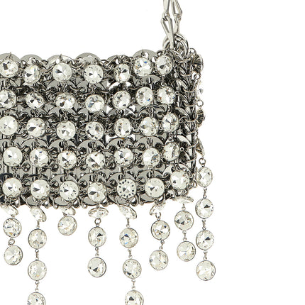 Paco Rabanne Silver Brass Shoulder Bag