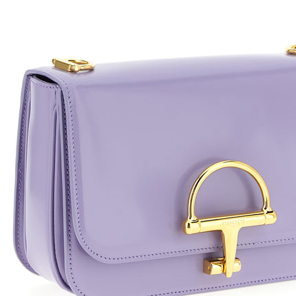 Gucci Purple Calfskin Shoulder Bag