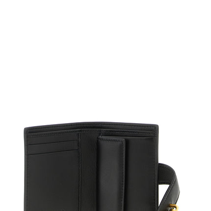 Balmain Black Lamb Leather Cardholder