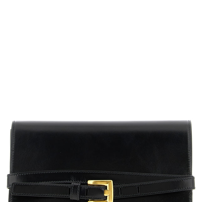 Balmain Black Calfskin Cardholder