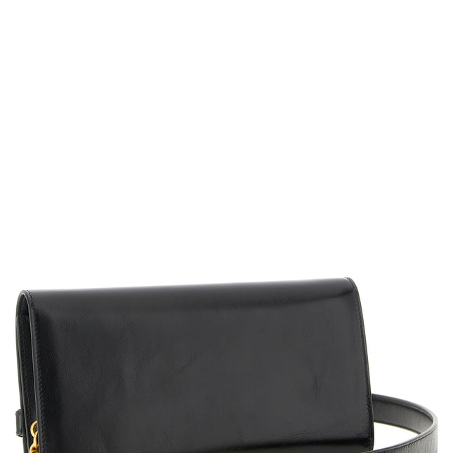Balmain Black Calfskin Cardholder