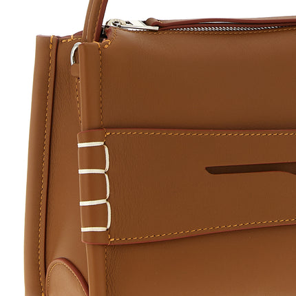 J.W.Anderson Brown Calfskin Shoulder Bag