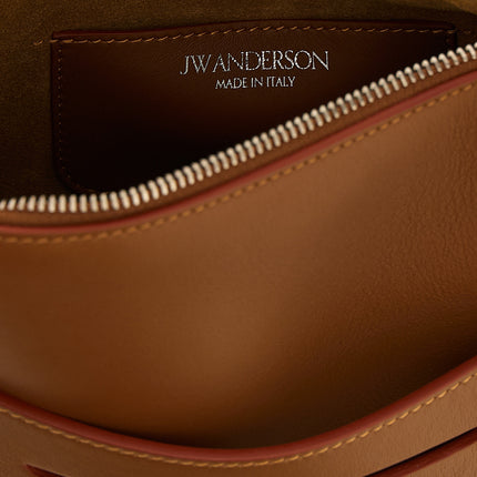 J.W.Anderson Brown Calfskin Shoulder Bag