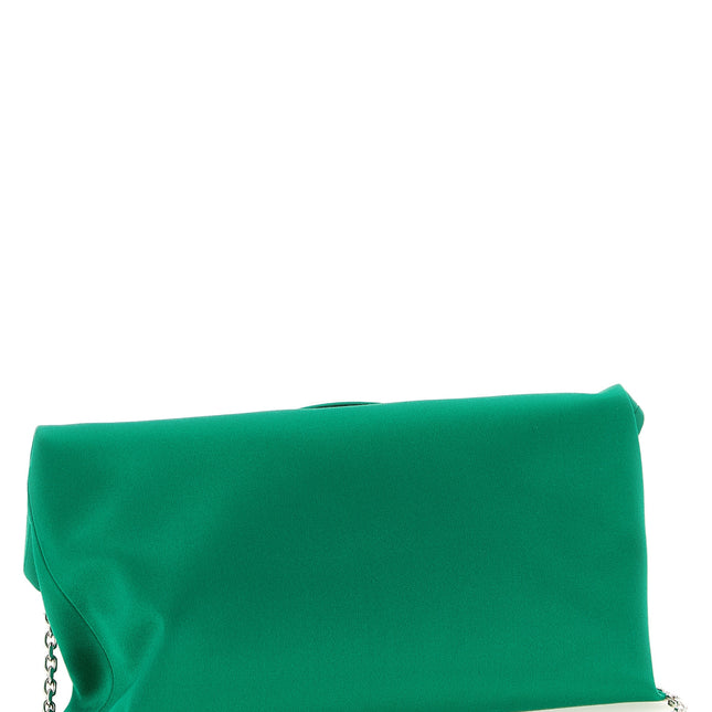 Roger Vivier Bicolor Viscose Clutch Bag