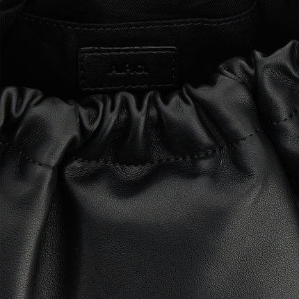 A.P.C. Black Polyethylene Shoulder Bag