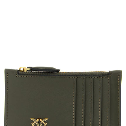 PINKO Bicolor Cowhide Cardholder