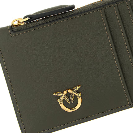 PINKO Bicolor Cowhide Cardholder