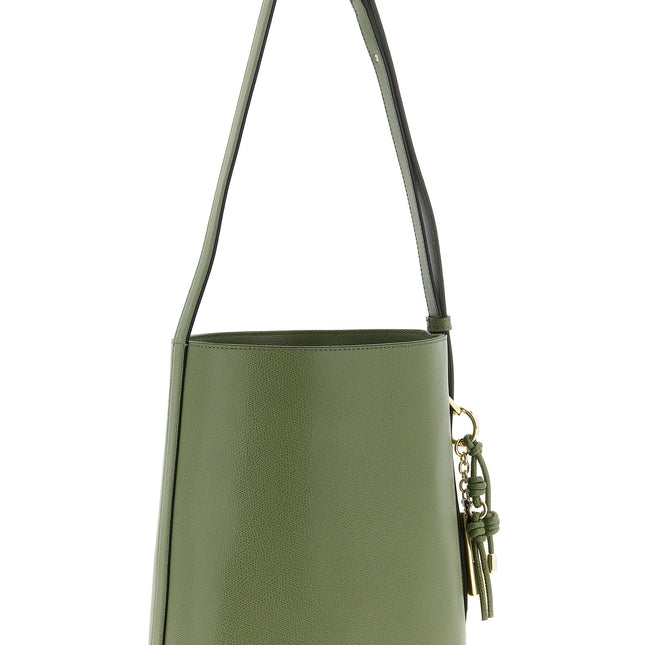 Furla Bicolor Calfskin Shoulder Bag