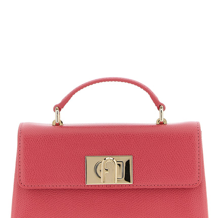 Furla Fuchsia Calfskin Crossbody Bag