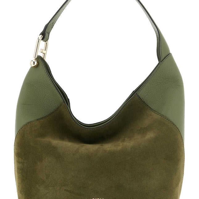 Furla Bicolor Calfskin Shoulder Bag