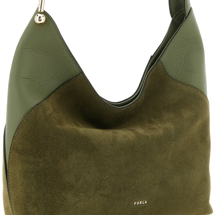 Furla Bicolor Calfskin Shoulder Bag