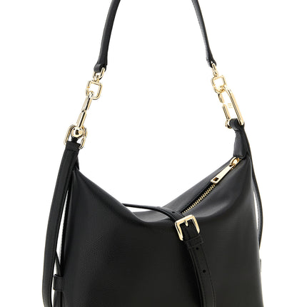 Furla Black Calfskin Shoulder Bag